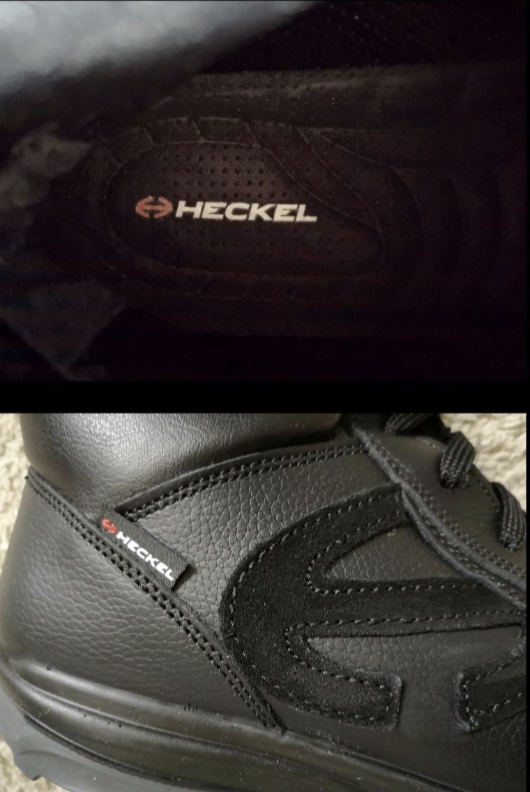 HECKEL Run-R 400 high rozm. 42, czarne profesjonal, robocze kl. S3