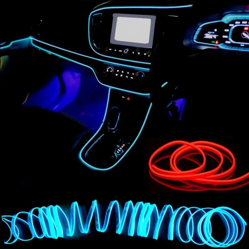 Подсветка неоновая лента для автомобиля