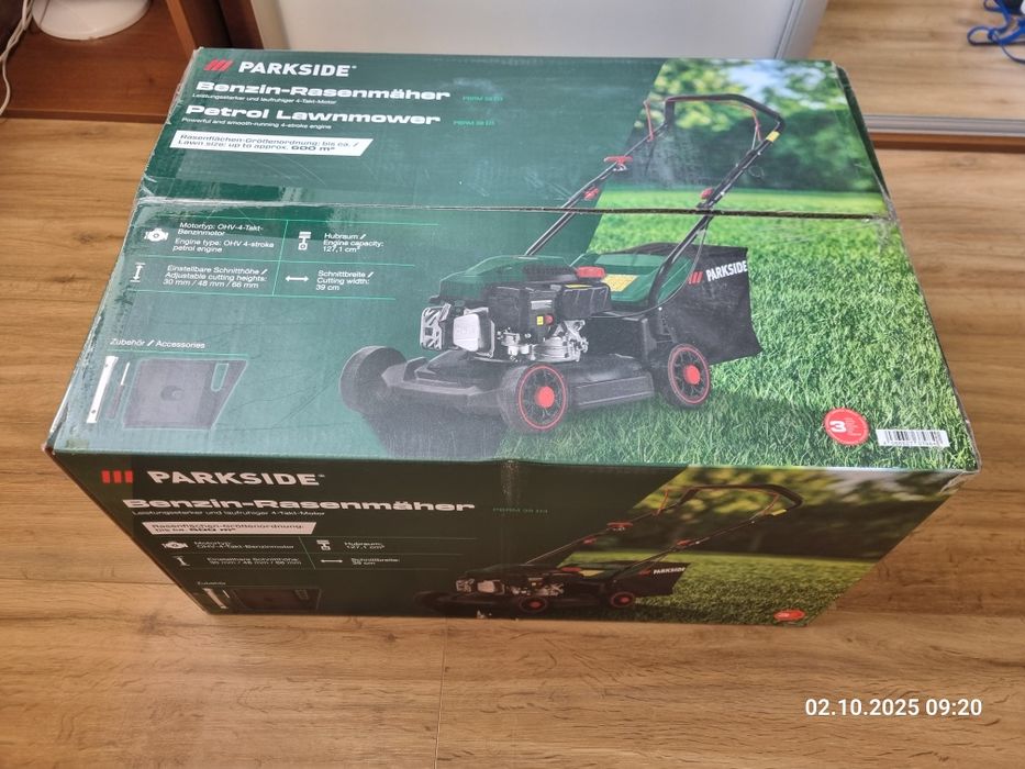 NOWA Kosiarka Spalinowa Parkside PBRM 39 D3 Moc 2kW