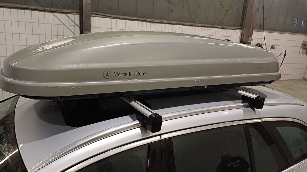 Box dachowy i relingi mercedes