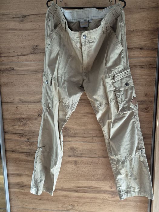 Spodnie Wanabee bojówki beżowe pustynne XXL męskie uniseks