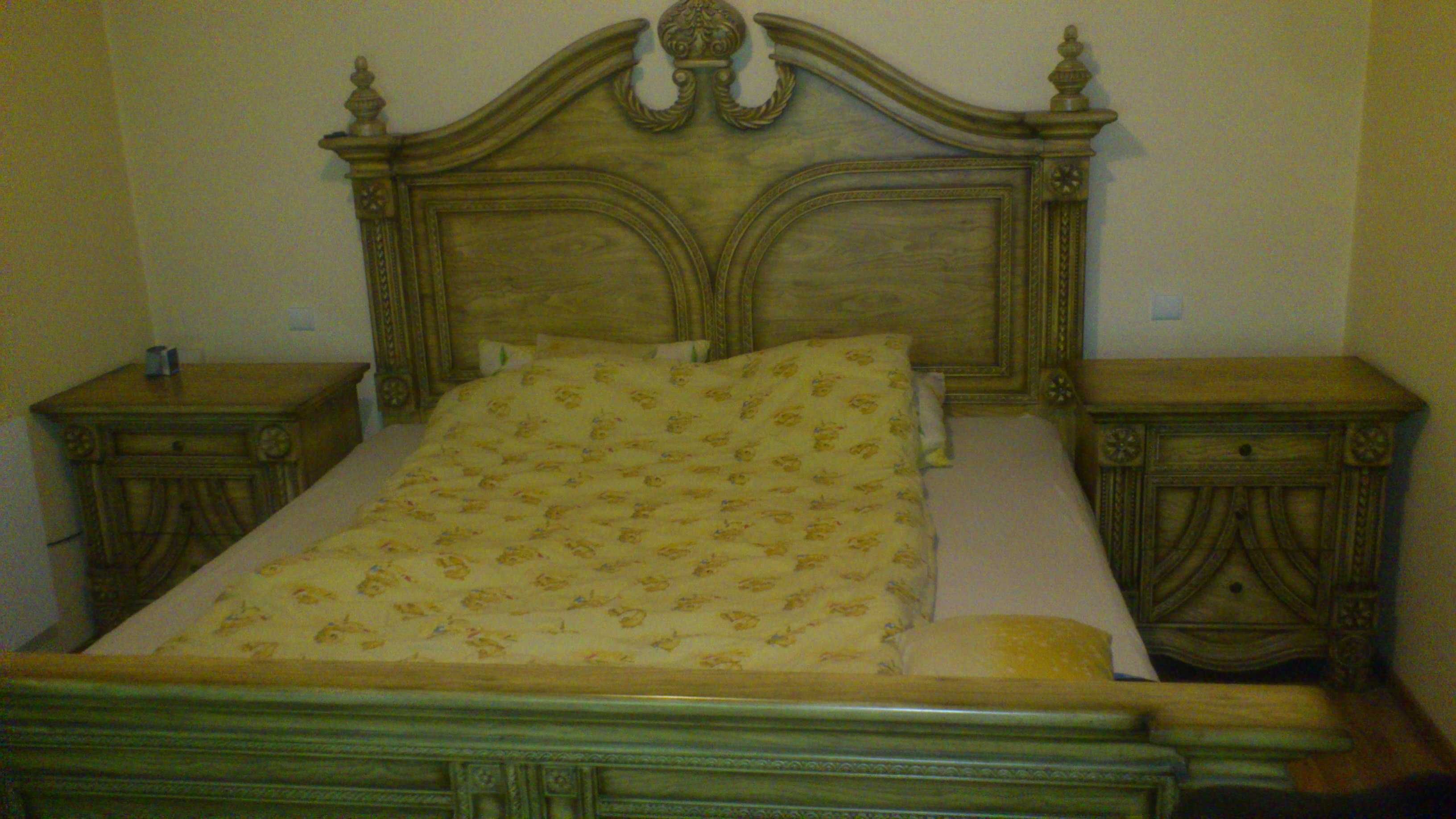 Łoże łóżko szafa komoda 2x2m USA władca pierścieni duże