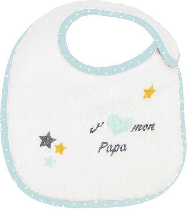 Zestaw 7 Śliniaków Dla Niemowląt TROIS KILOS SEPT Wodoodporne 0-4M