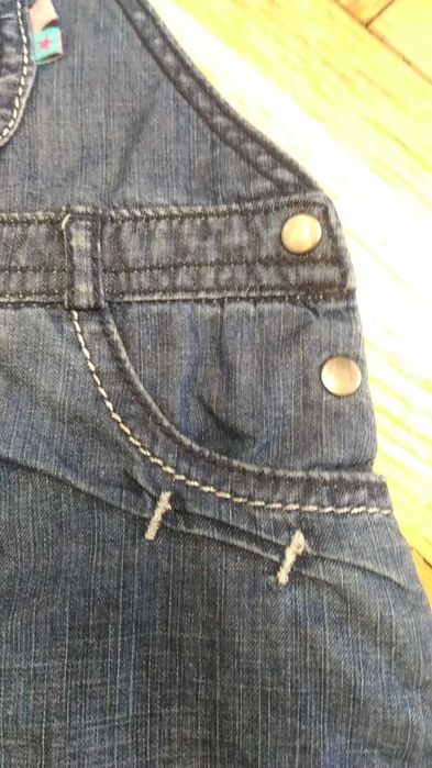 Spódniczka ogrodniczka jeans r. 62+ polska jakość
