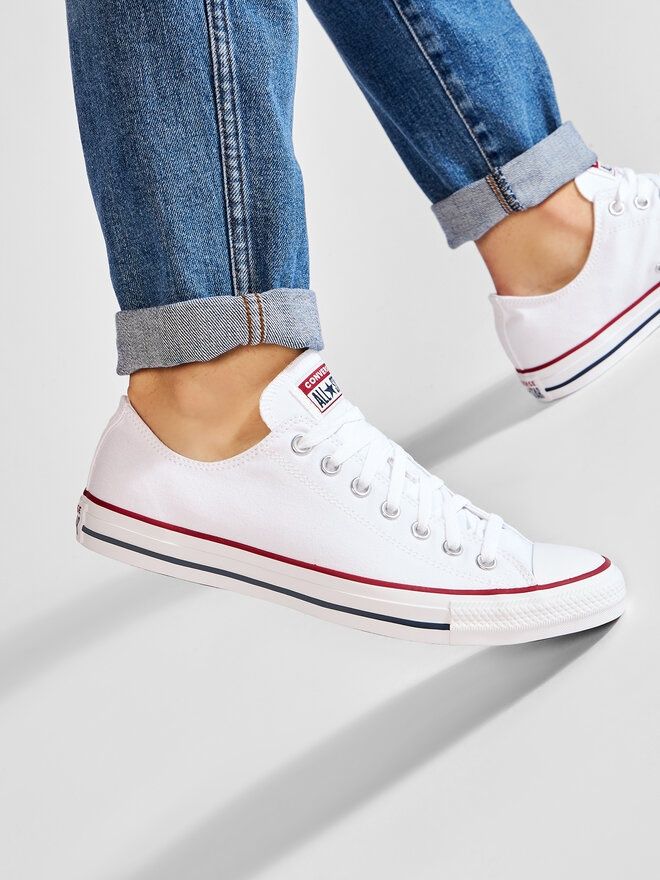 Trampki Converse białe nowe M7652C 43eur 28cm