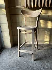 Hokery drewniane krzesla z oparciem stołek barowy