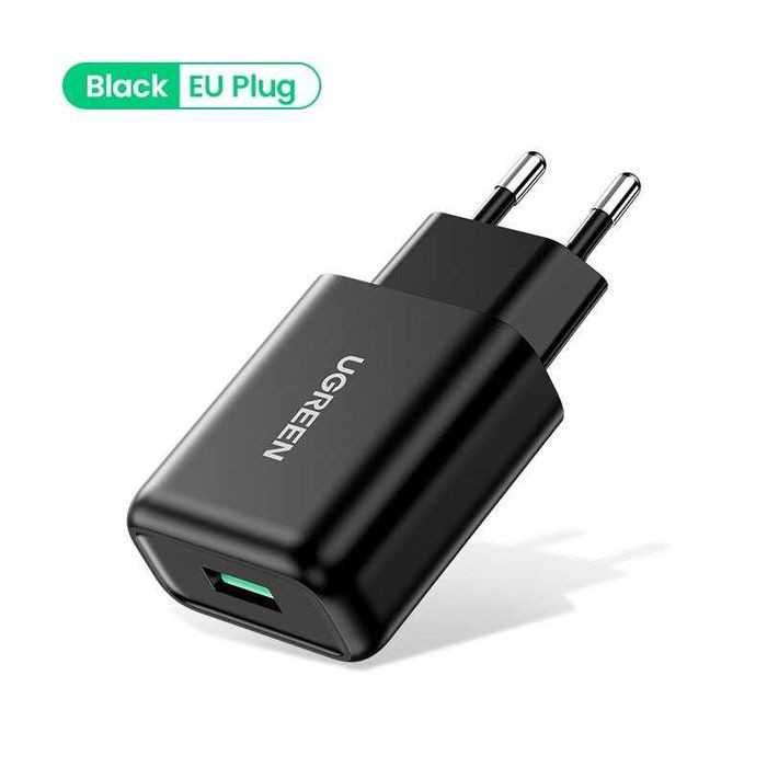 NOVO - UGREEN Carregador QC3.0 USB Fast Charger 18W - SELADO