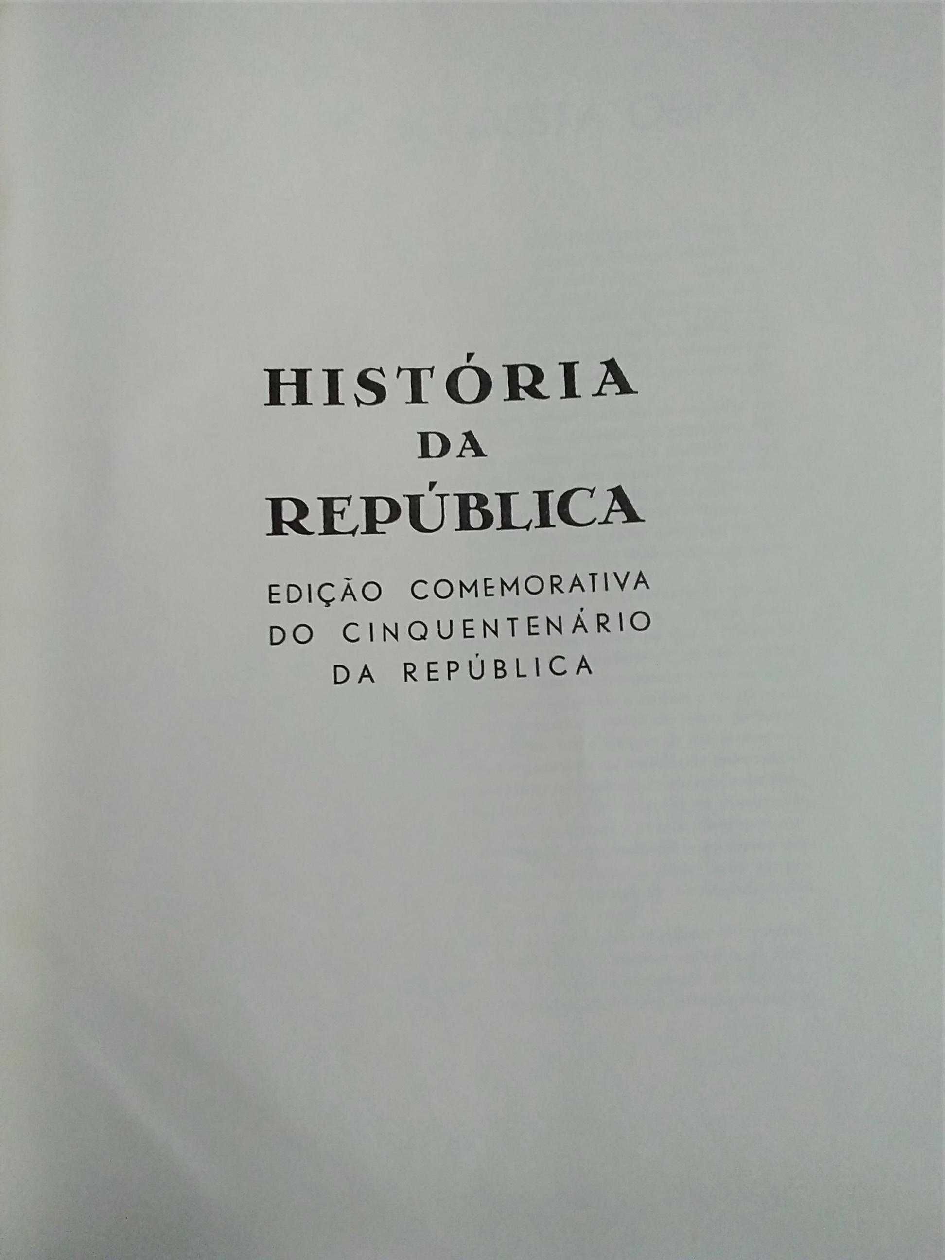 História da República - Edição Comemorativa do Cinquentenário.