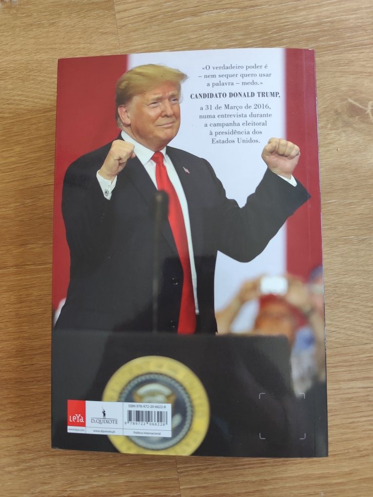 Medo Trump na casa branca de bob woodward