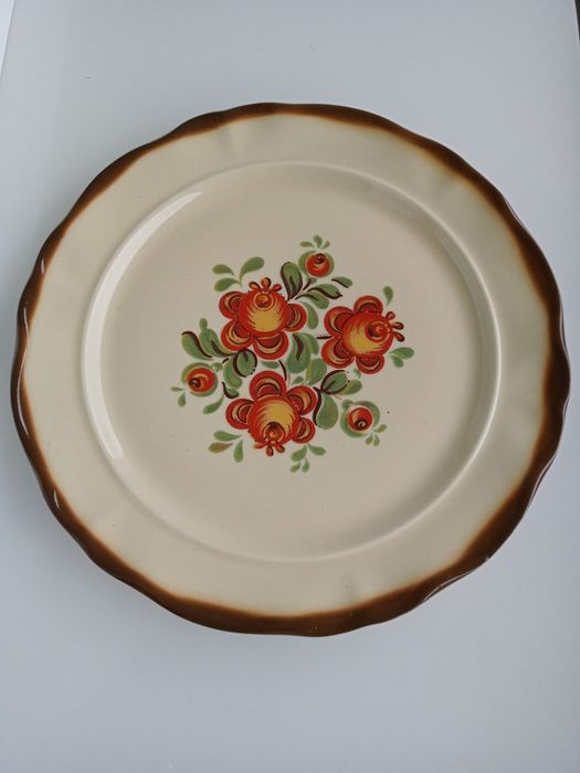 Talerz Pruszków z PRL-u