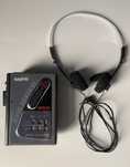 Walkman Leitor de Cassetes Vintage Sanyo