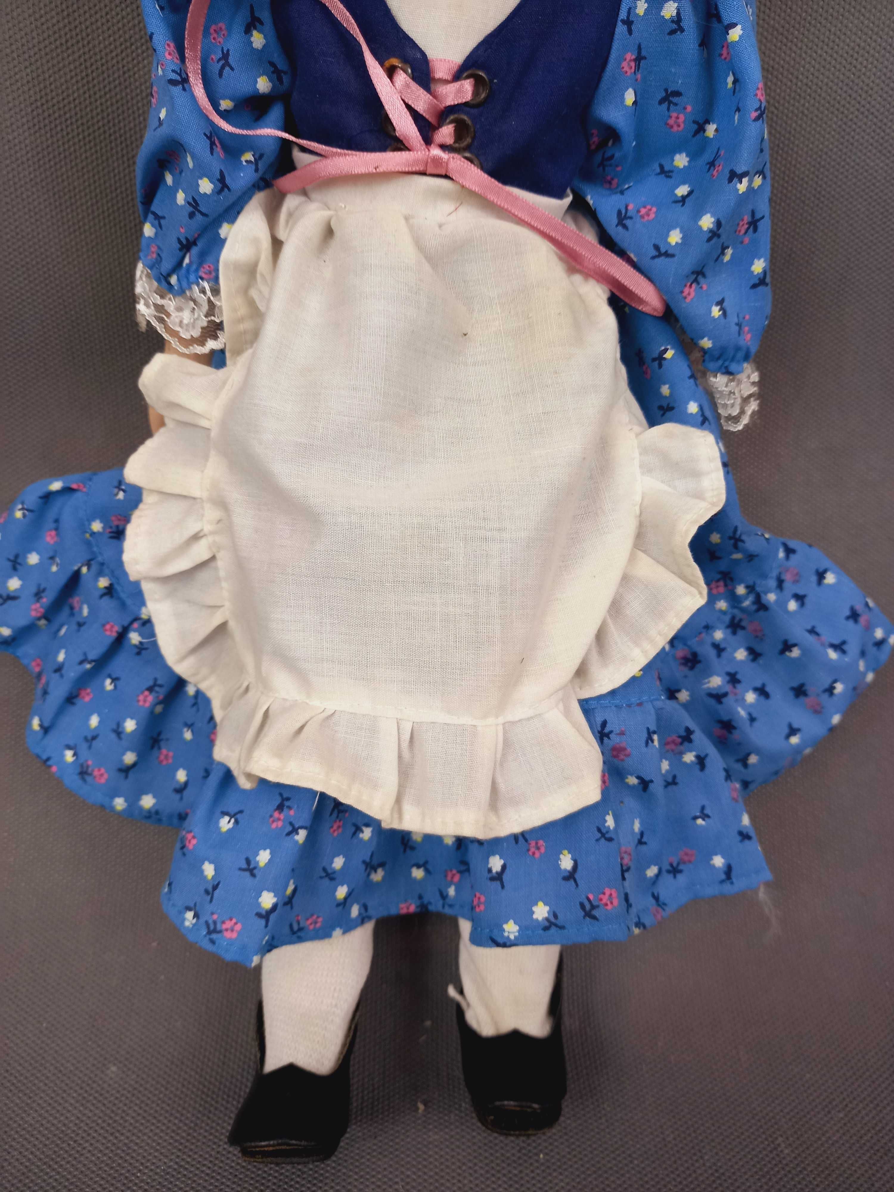 Lalka porcelanowa, dziewczynka wys. 39 cm