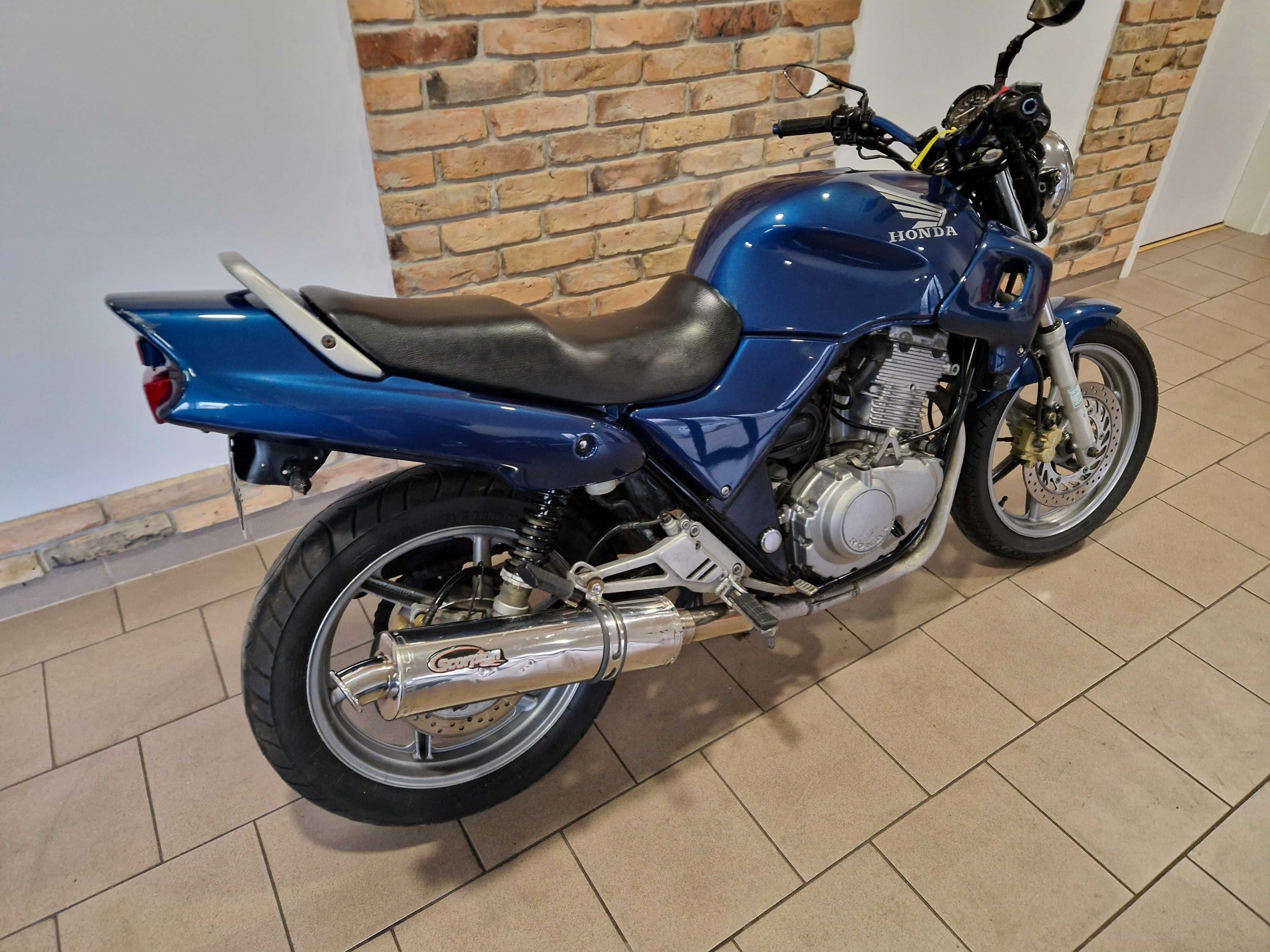 Honda Cb500 sportowy wydech Scorpion 1999r