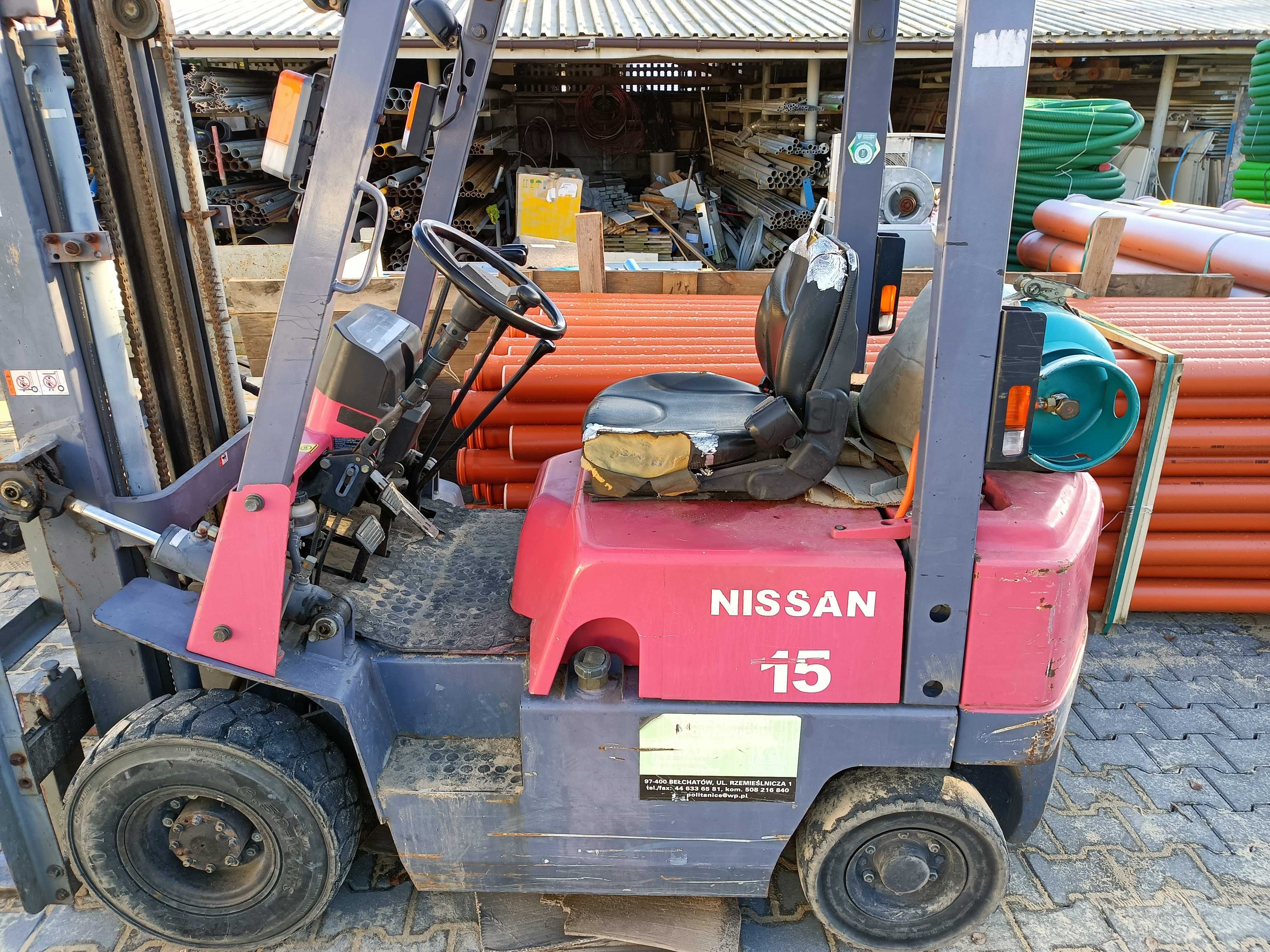 Wózek widłowy NISSAN NJ01M15