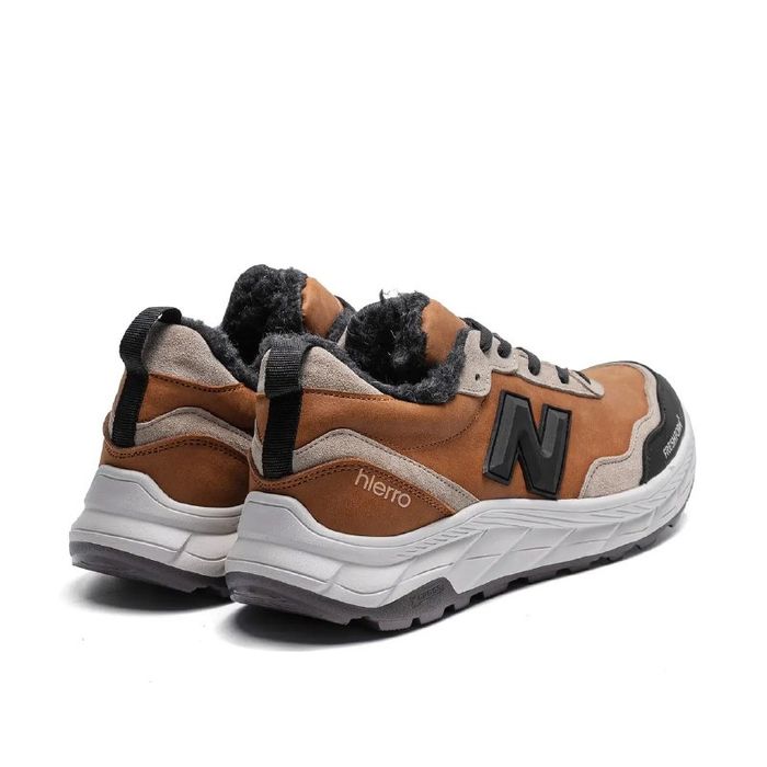 Зимові кросівки чоловічі шкіряні New Balance 40-45р на хутрі