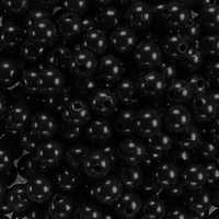 Koraliki perłowe 14 mm (4szt) Czarny