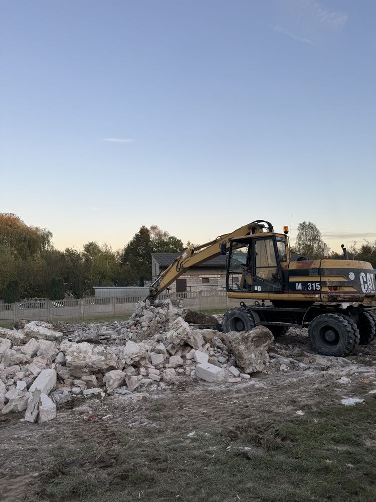 Wylewki betonowe Rozbiórki Prace brukarskie Wywóz gruzu