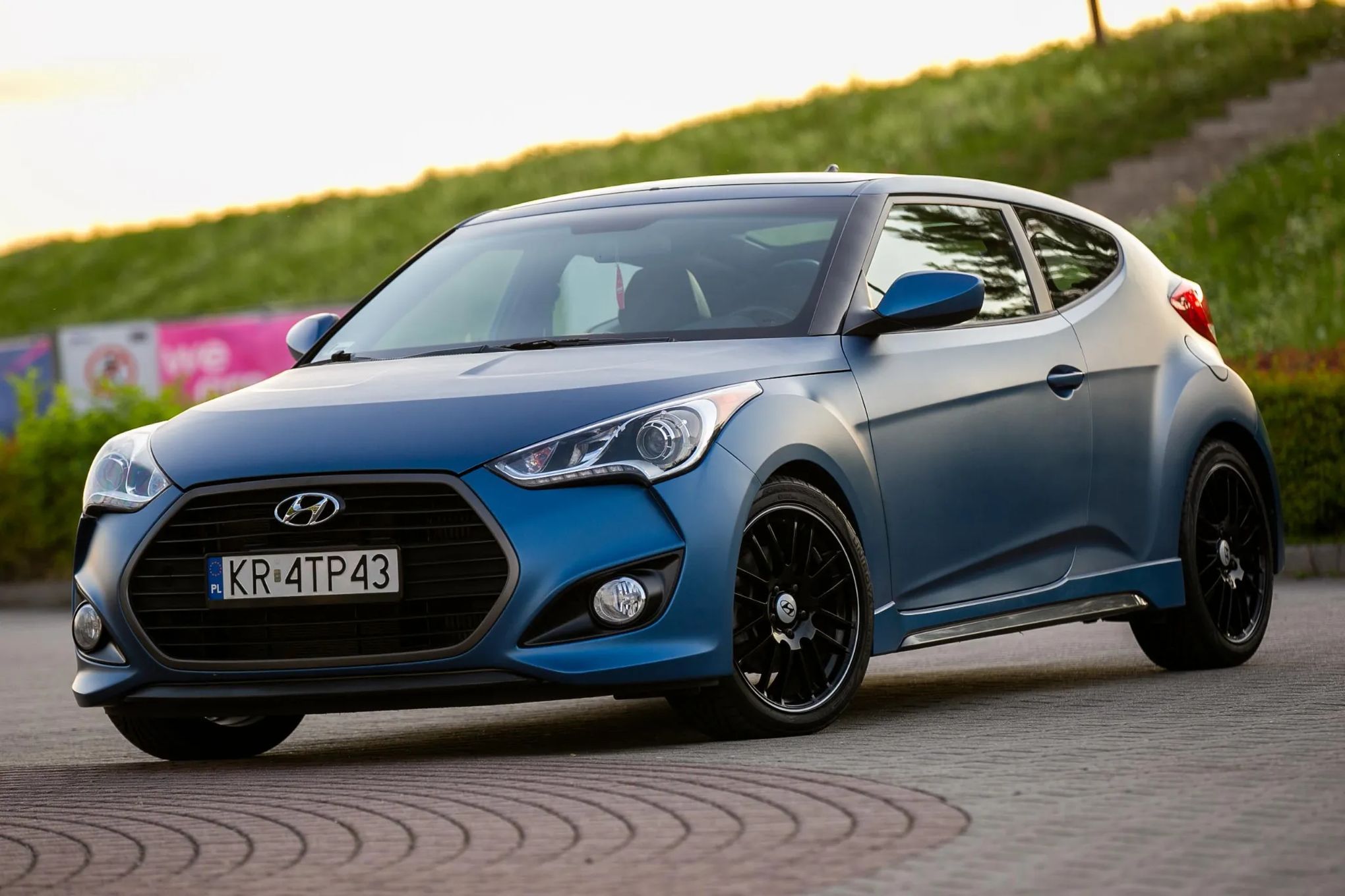 Hyundai Veloster 1.6 Turbo 201 KM, RALLY EDITION, mat.