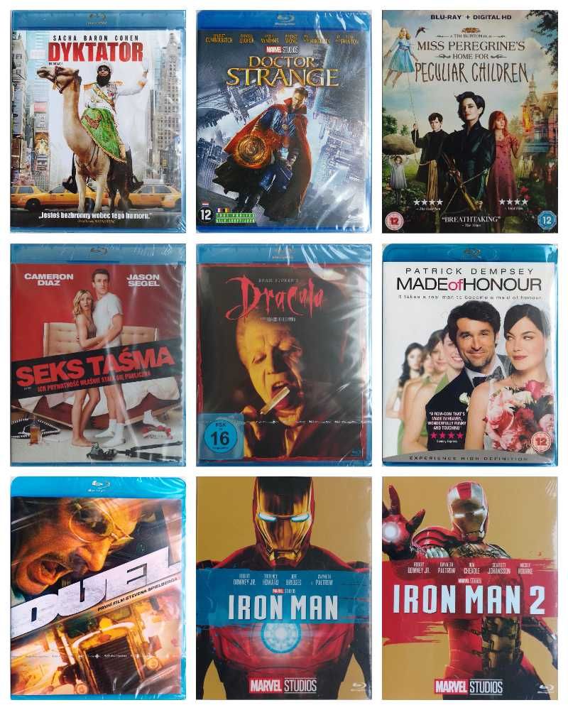 Blu-ray Диски Amaray с русским и украинским языком
