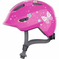 Kask ABUS SMILEY 3.0 Pink butterfly rozm S 45-50 cm