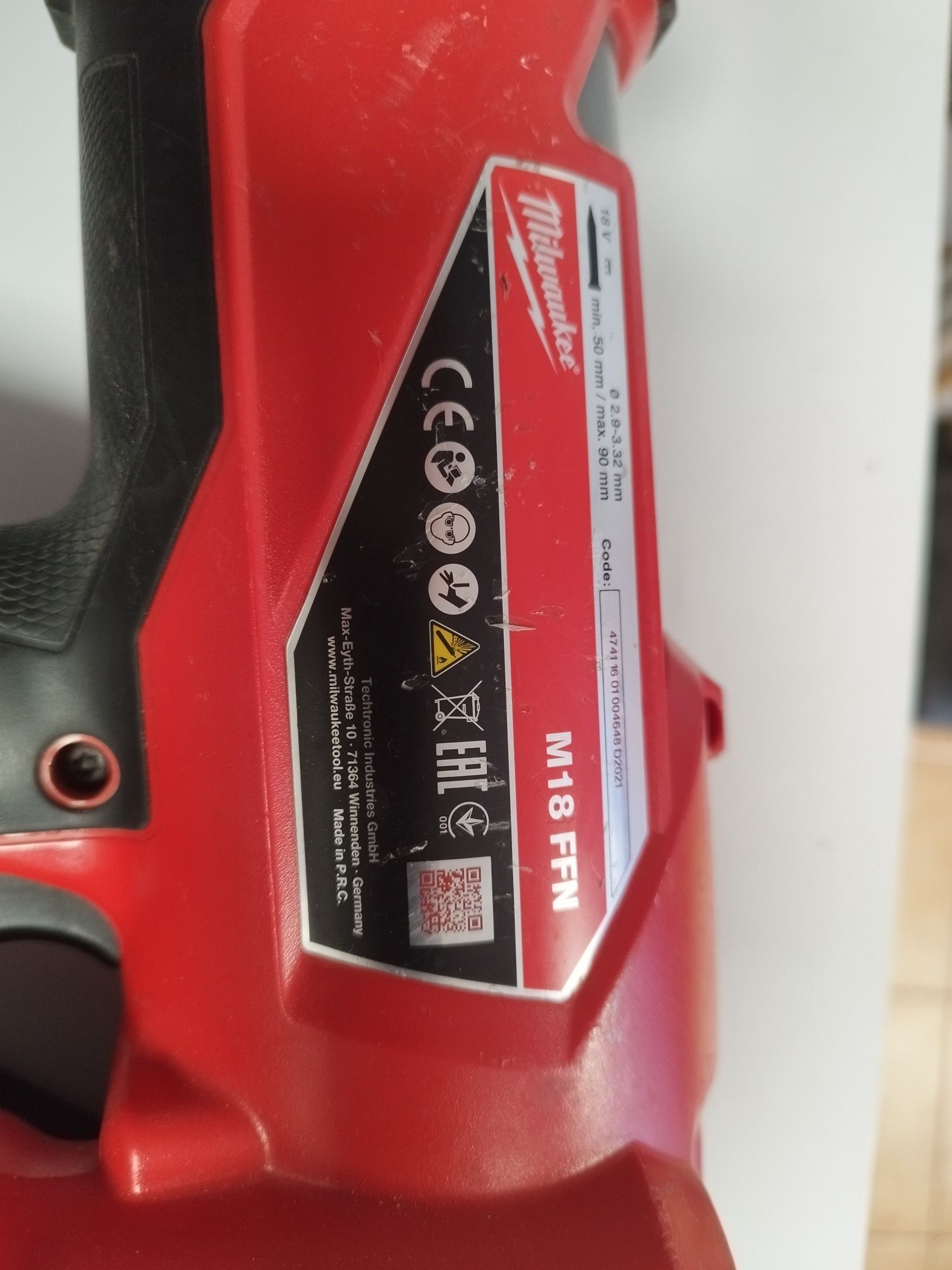 Milwaukee  M18FFN gwoździarka