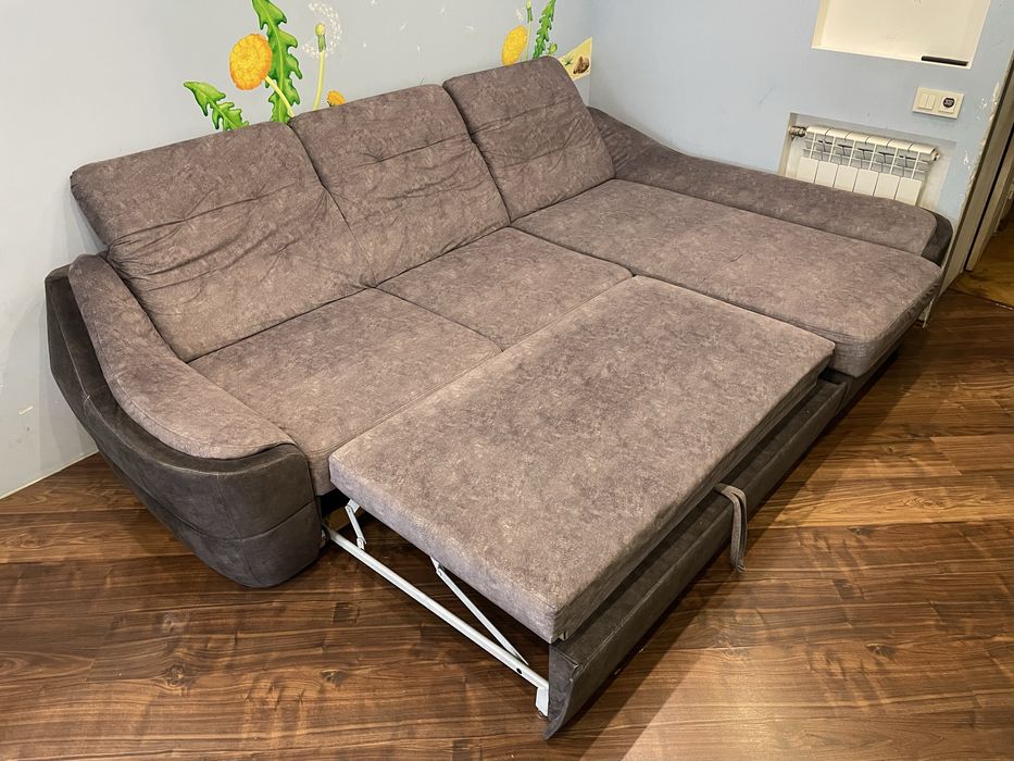 Кутовий диван Техас у графітовому кольорі