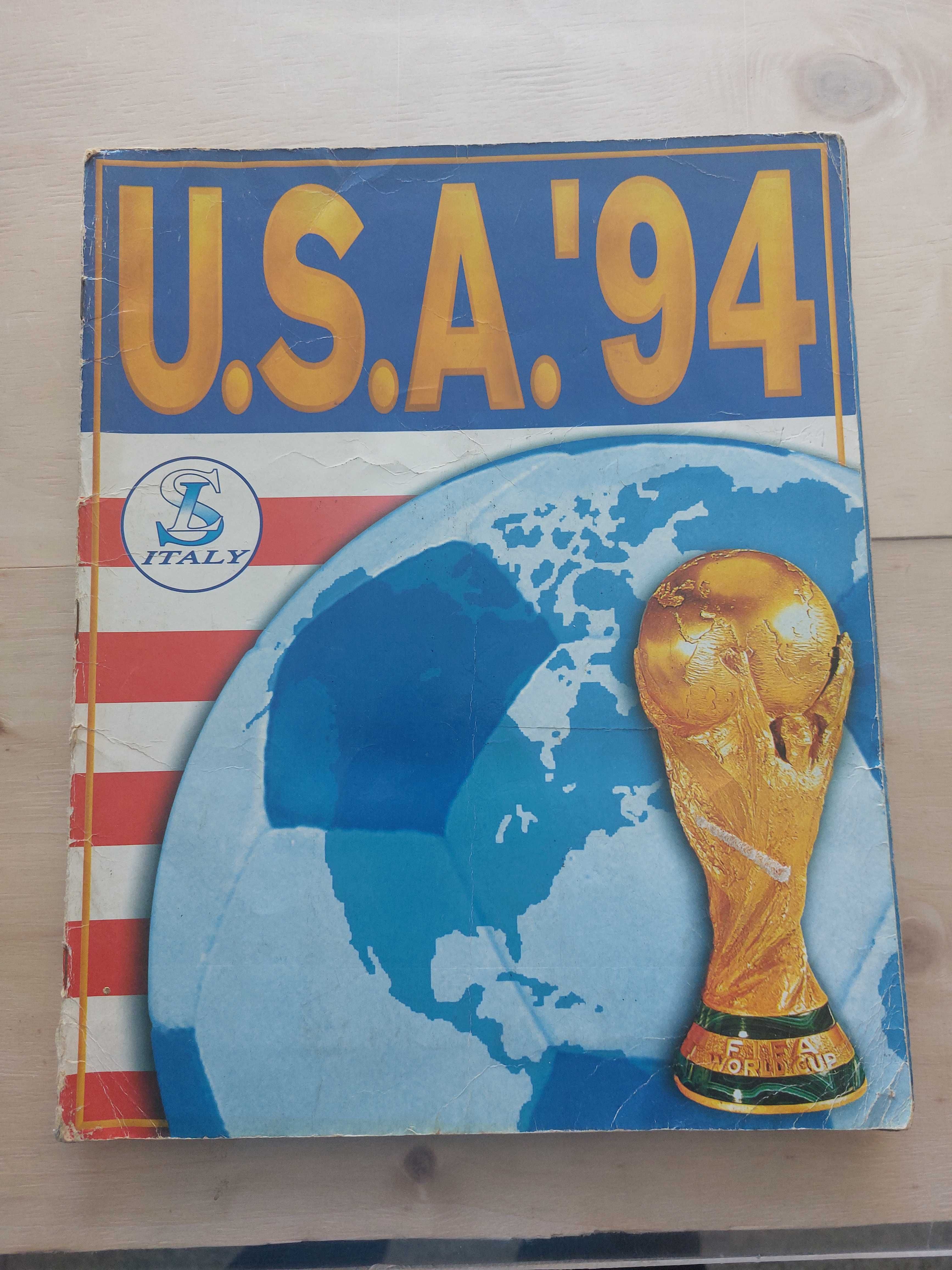 Caderneta Mundial 94 USA completa com maradona