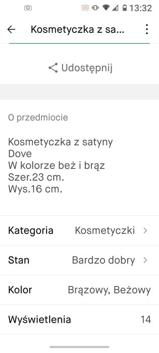 Kosmetyczka damska