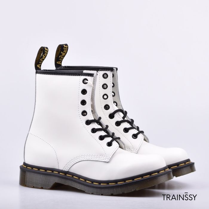 SALE! Оригінальні ботинки Dr. Martens 1460 white smooth,11821100,7-8US