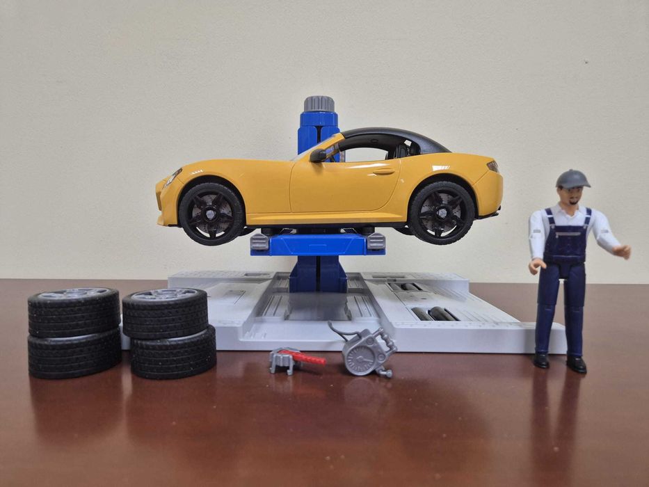 BRUDER Serwis samochodowy, roadster i mechanik 62112