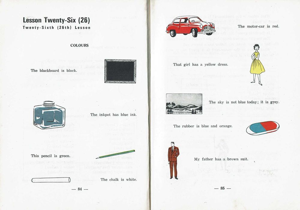 Livro de Inglês do antigo 3 ano liceal - anos 60
