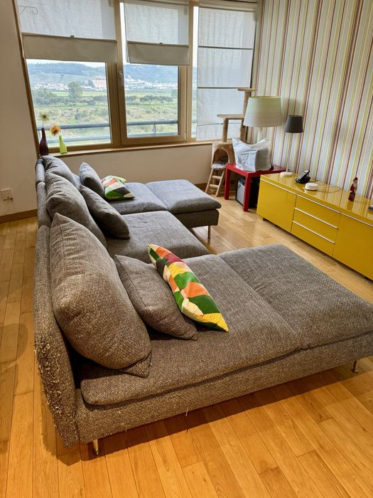 Sofá com 2 chaise longue Soderhamn IKEA