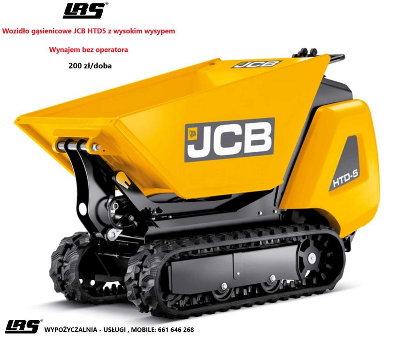 Wozidło gąsienicowe, wynajem na użytek własny. Krótko/Długo-terminowo.