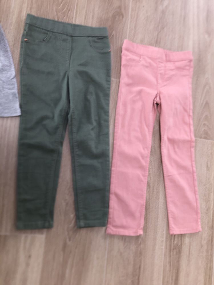 Nowe Spodnie bluzka sweter H&M George Lefties River Island 110/116