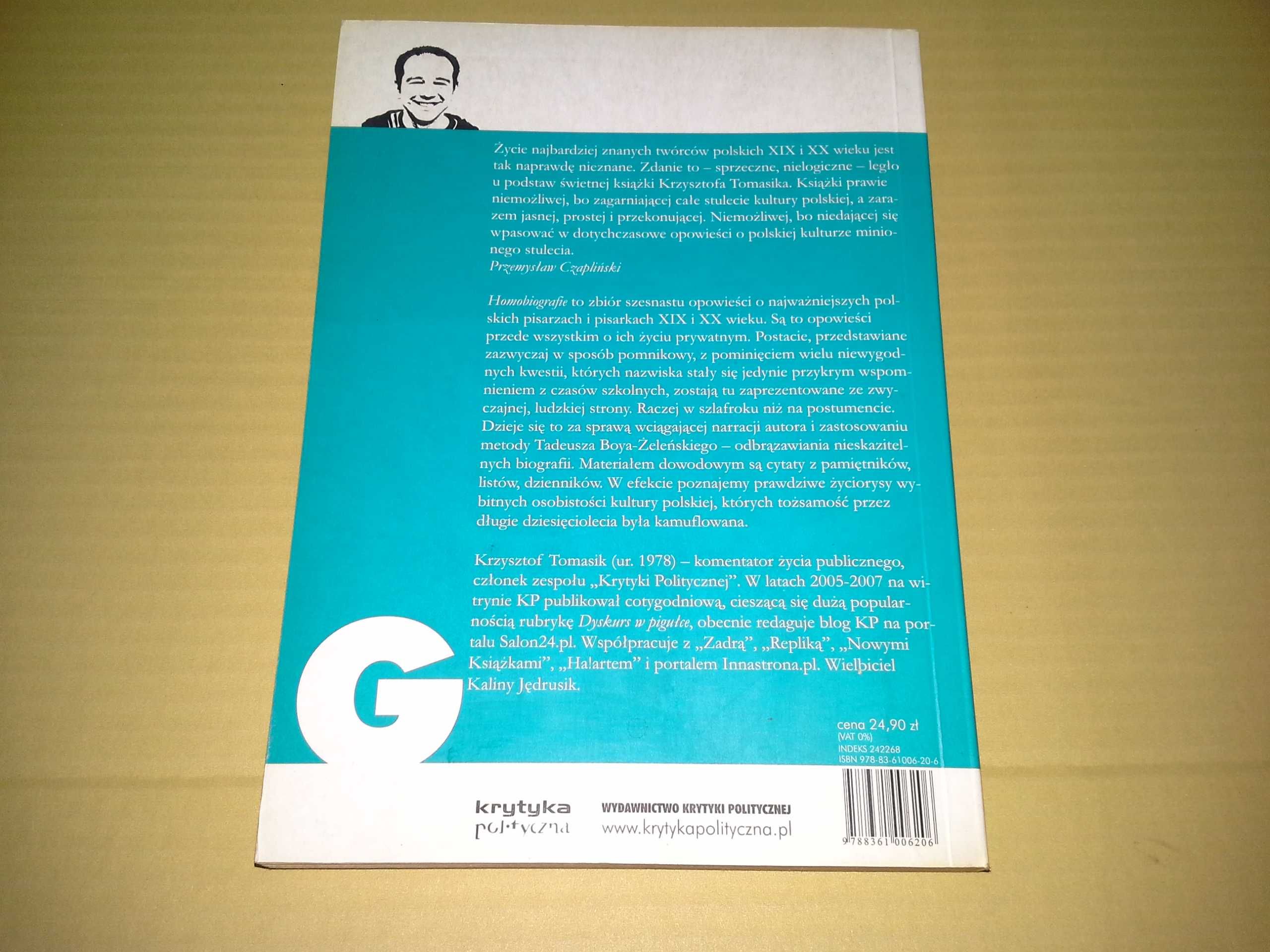 Homobiografie - Krzysztof Tomasik - 2008