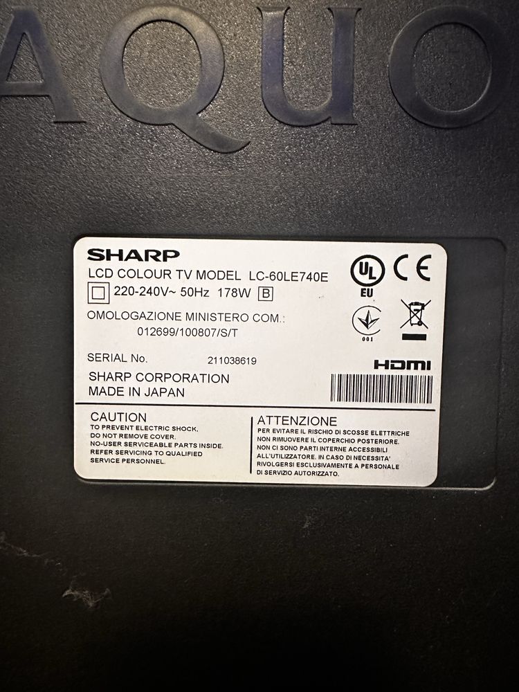 Sharp LC 60LE740 E