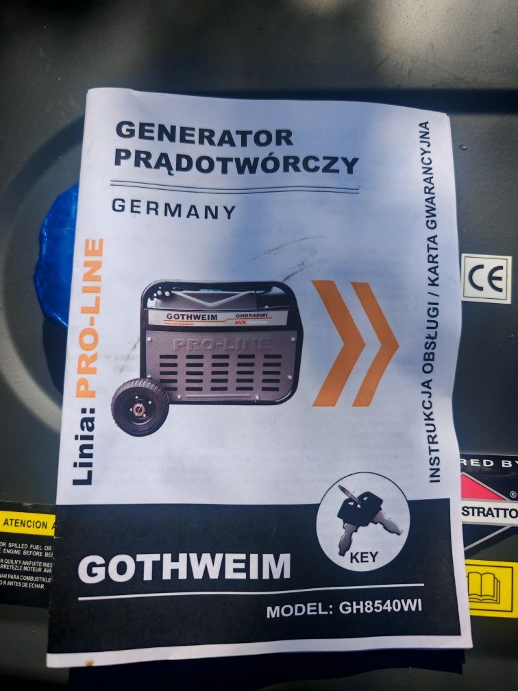 Agregat prądotwórczy Hothweim 7.1kw 400v