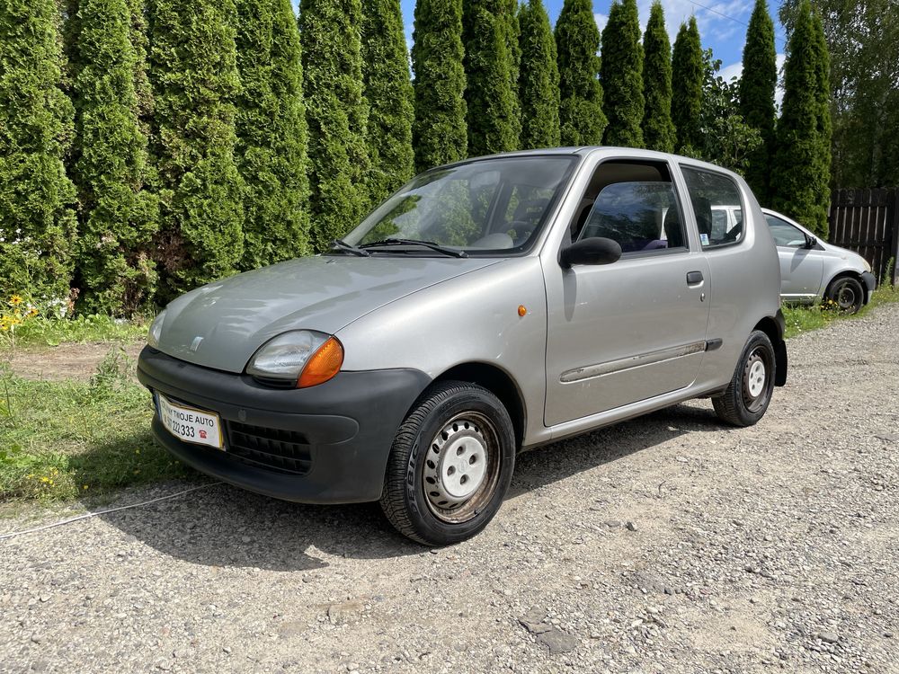 Fiat Seicento S 1,1 Benzyna 2000r. Zadbany!