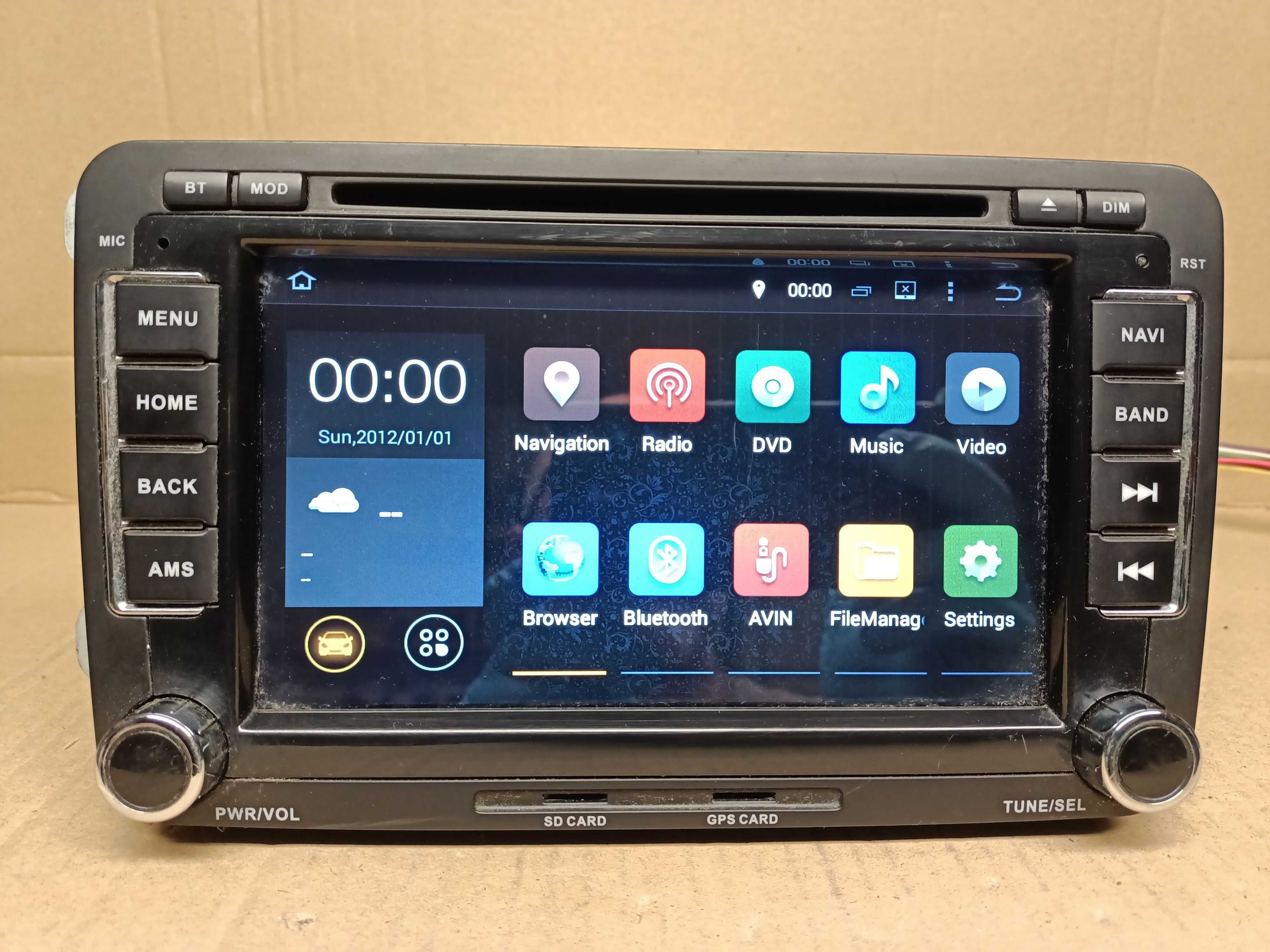 Nawigacja Radio Android Skoda octavia 2 superb Fabia sd gps