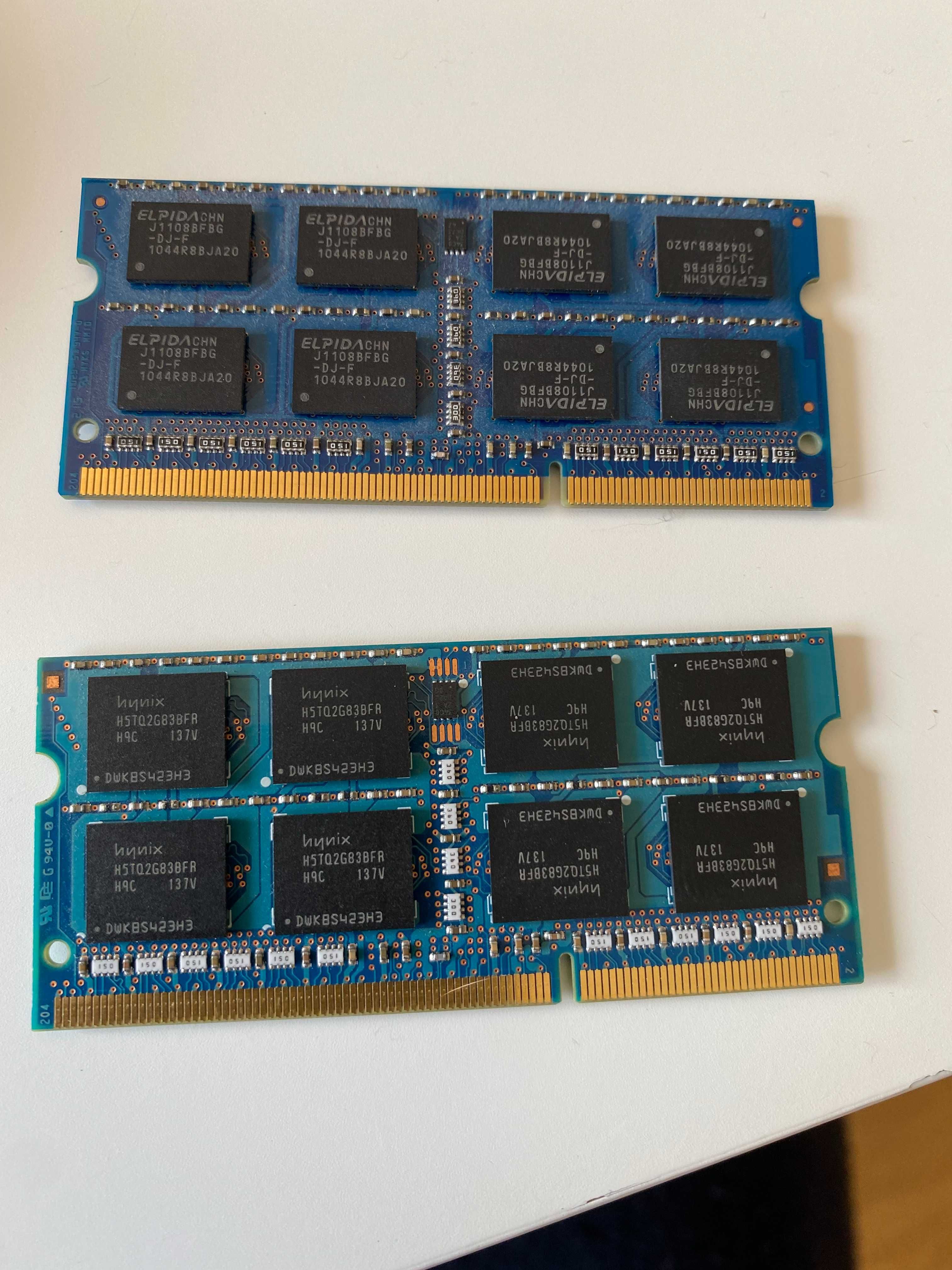 Memória RAM DDR3 para PC portátil - 6GB (2+4)