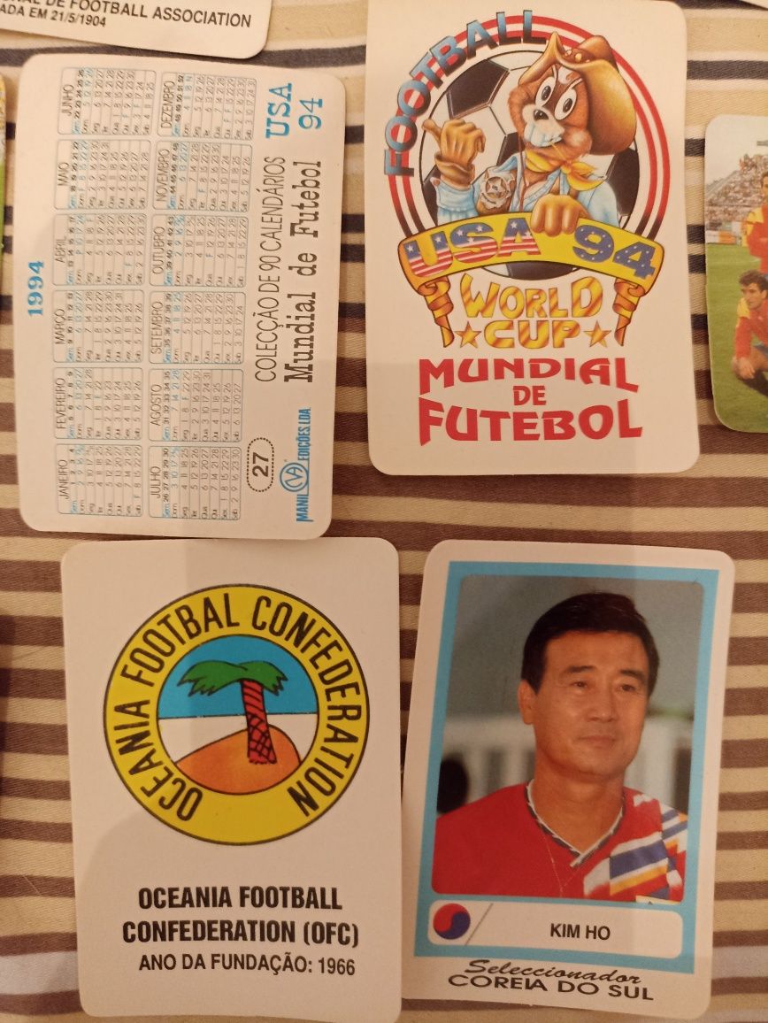 Cromos/Calendários de futebol, bollycao, Gorila e séries t