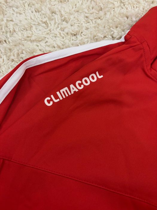 Adidas track jacket Climacool red (L/M size)