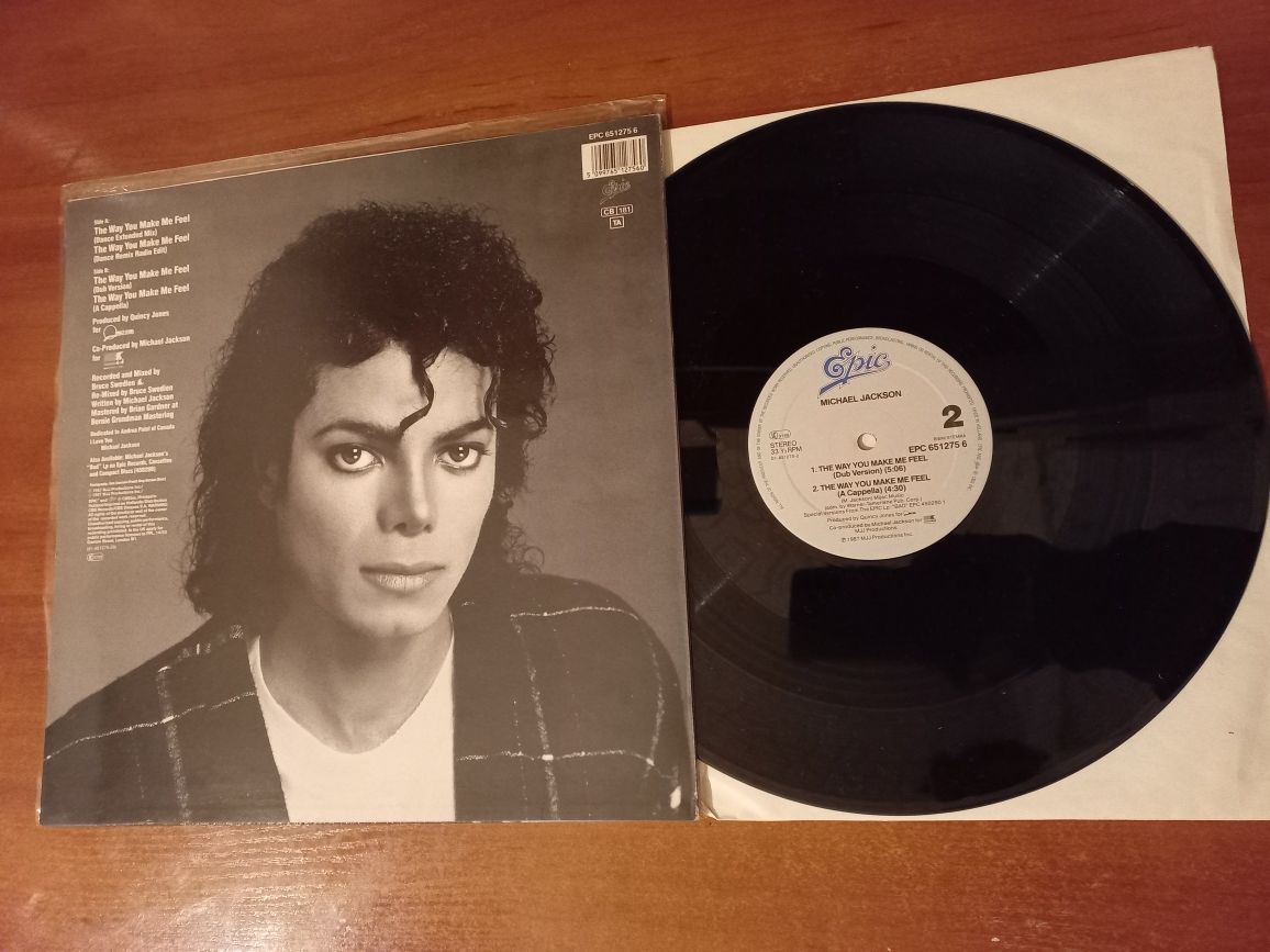 Michael Jackson – The Way You Make Me Feel (Special 12" Single Mixes)