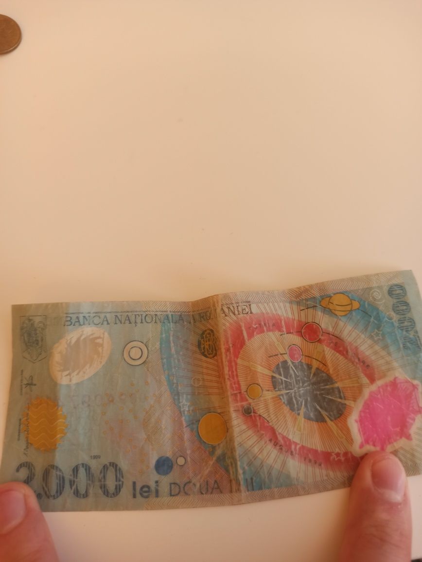 Banknot 2000 lei rumuńskich. Czekam na propozycje cen.