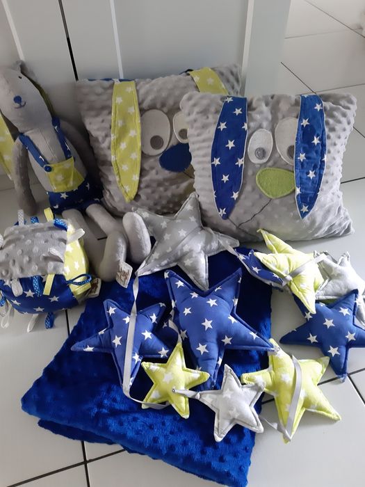 Kocyk niemowlęcy, zestaw dekoracji do pokoju niemowlaka