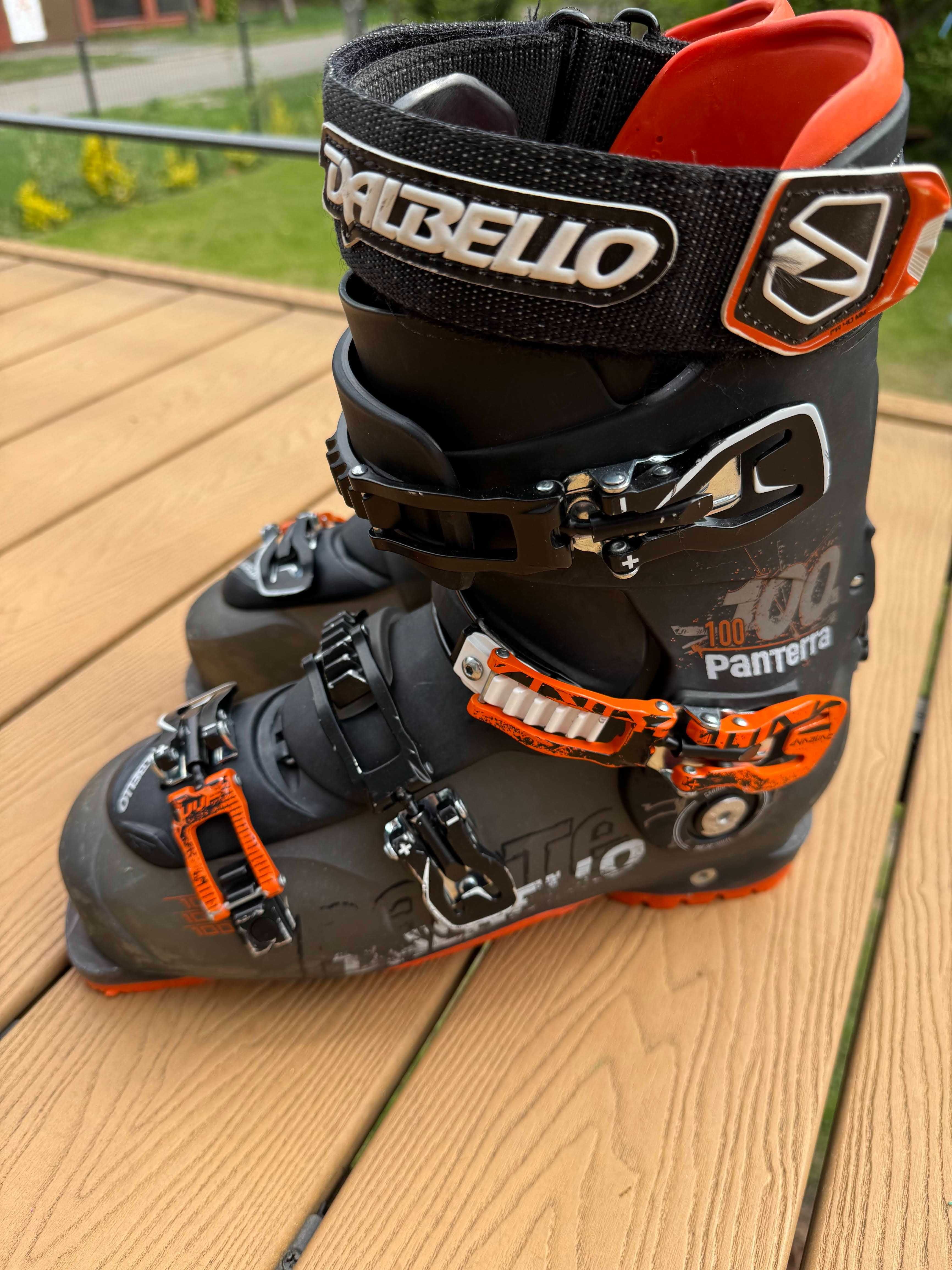 Buty narciarskie Dalbello Panterra 100. Kontrola i wygoda.