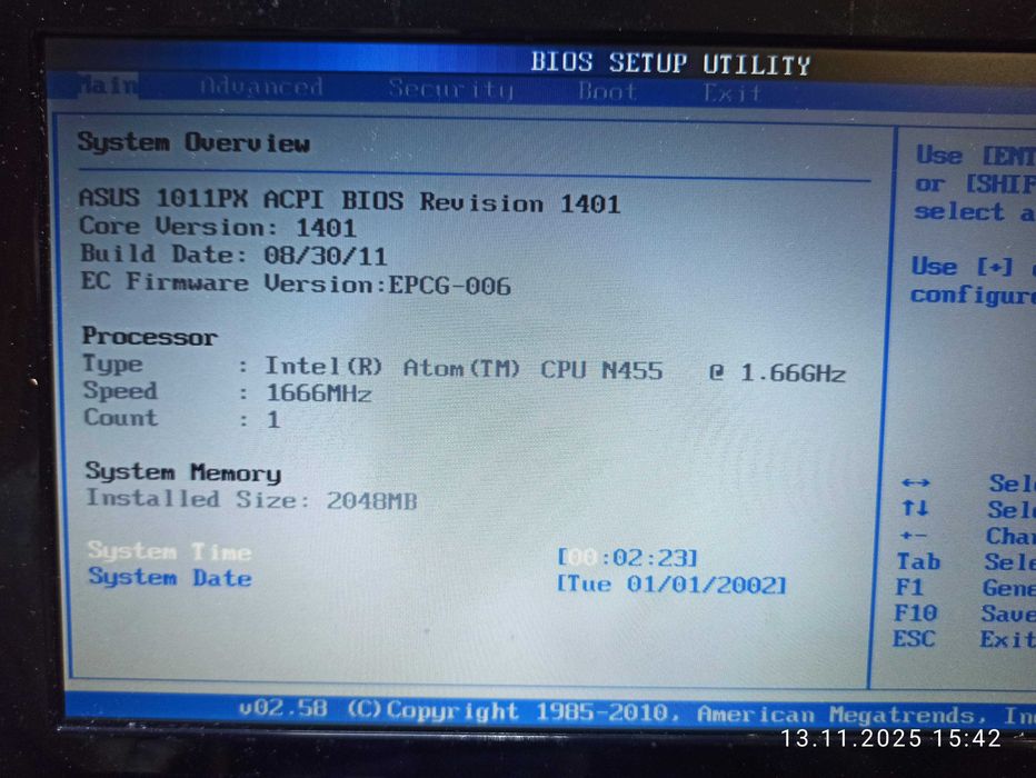 Нетбук ASUS 1011PX