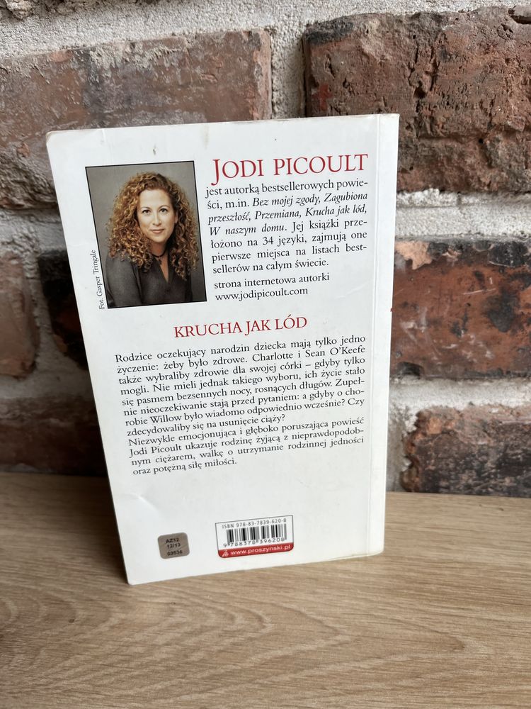 Ksiazka jodi picoult krucha jak lód