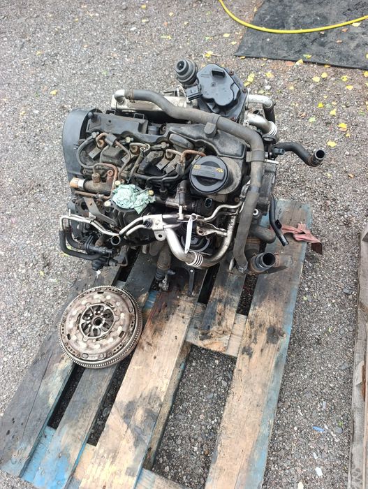 Silnik 2.0 TDI VW T5 T6 CAA CAAC CAAB uszkodzony