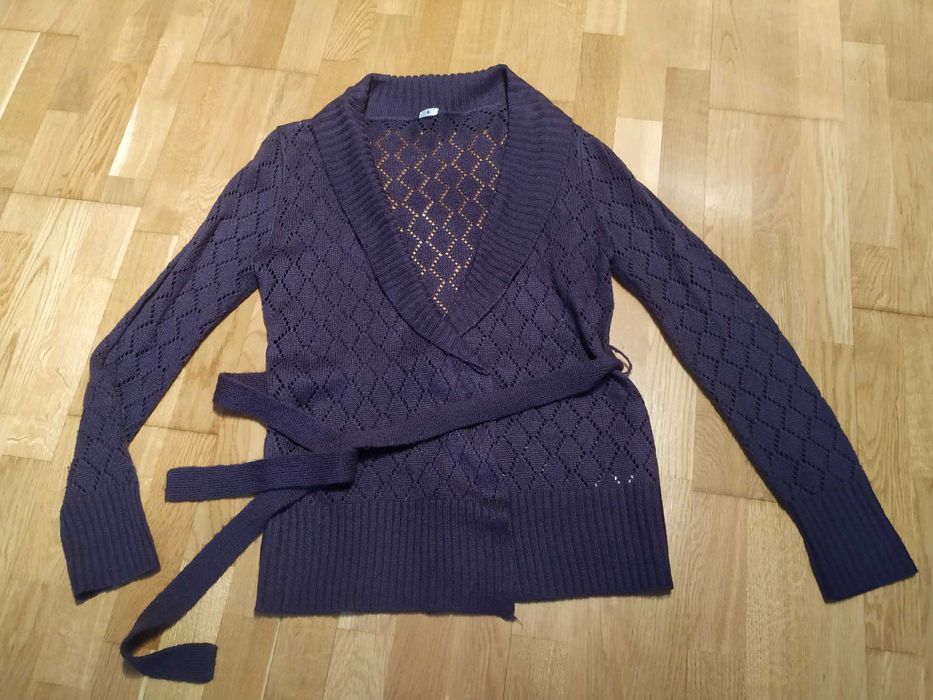 sweter kardigan L